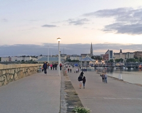 Dun Laoghaire Pier Walk